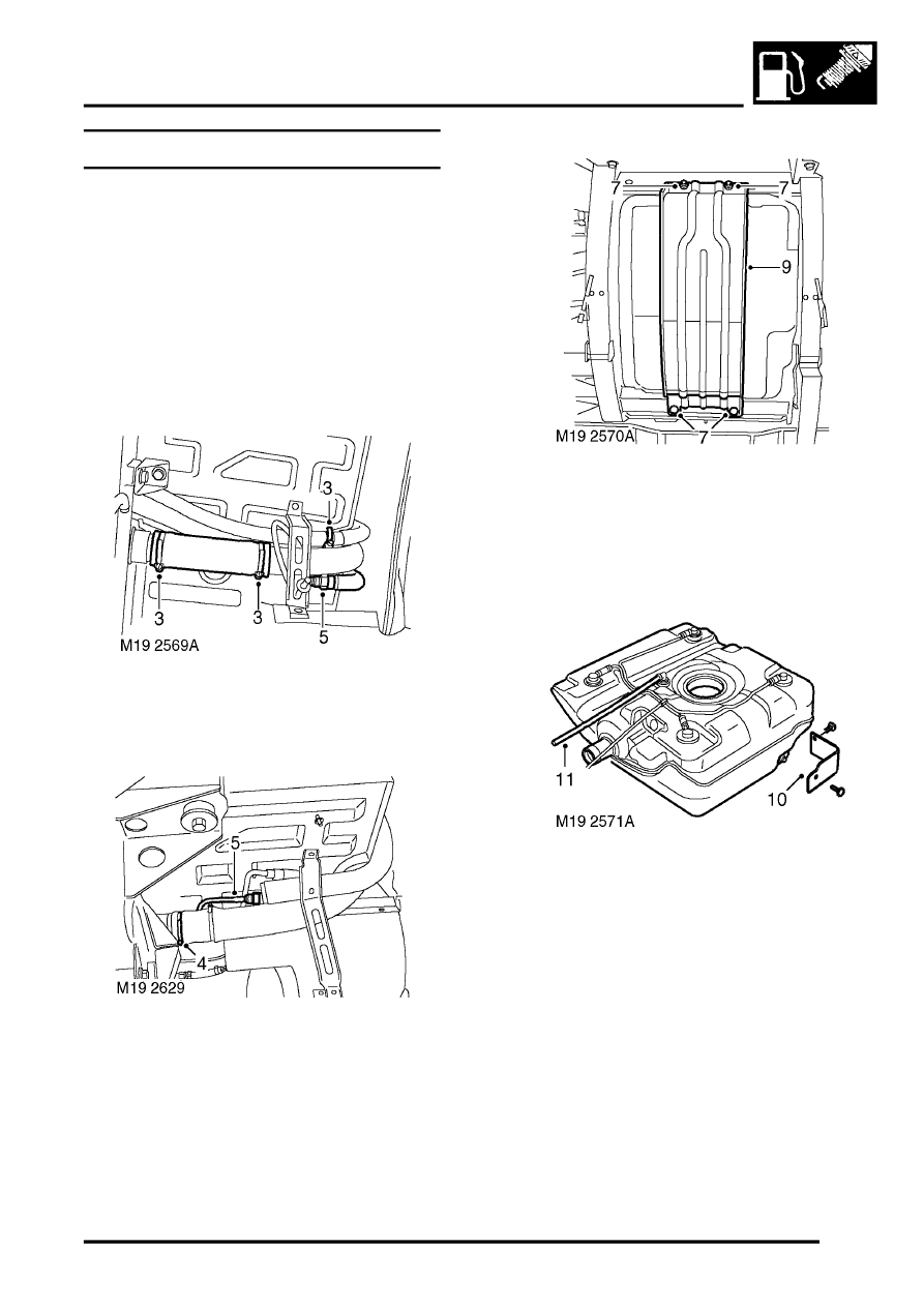 Land Rover Service and Repair Manuals > Discovery II > FUEL