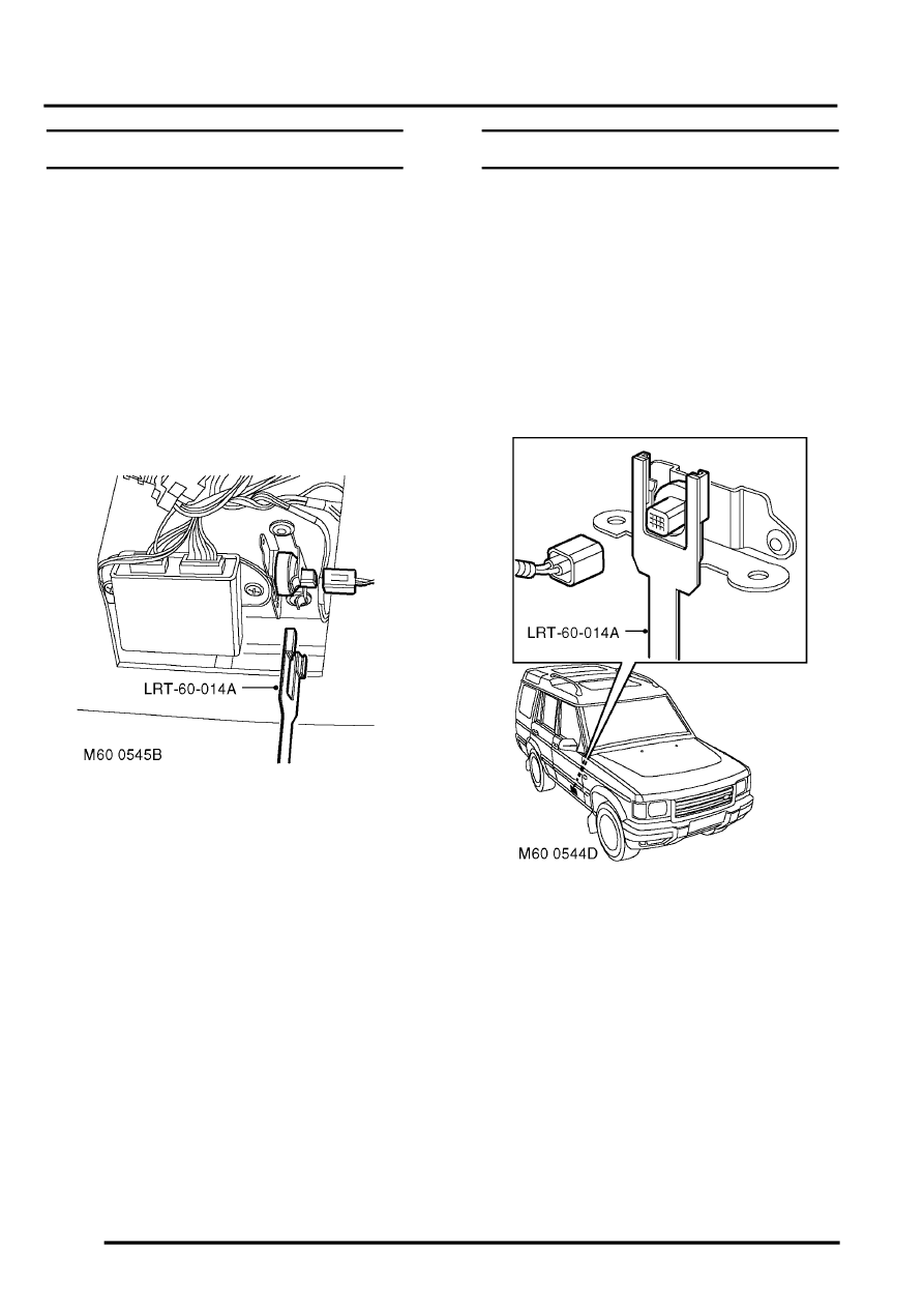 Land Rover Service and Repair Manuals > Discovery II > FRONT SUSPENSION REPAIRS