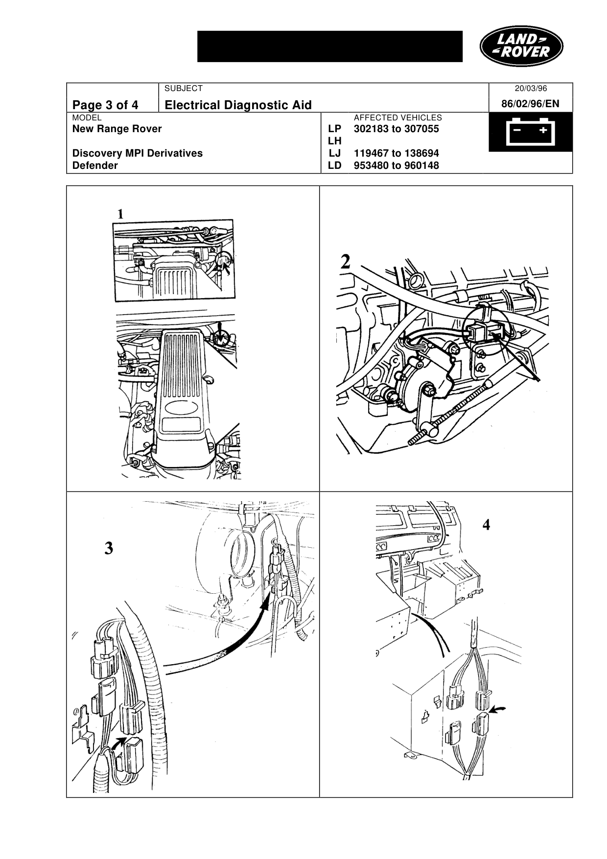 Electrical Diagnostic Aid – bulletin page 3