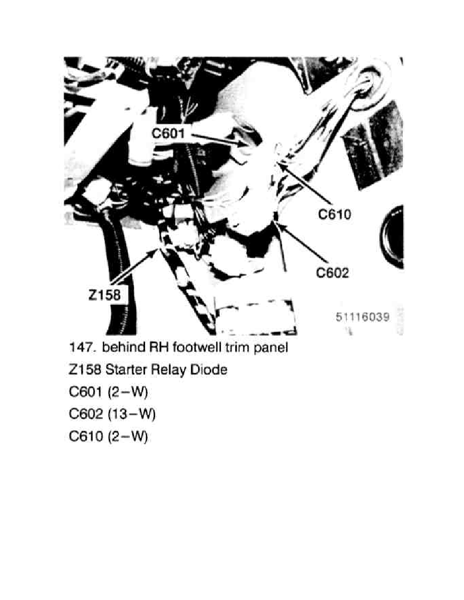 Land Rover Service and Repair Manuals > Discovery I (LJ) V83.9L (1994) > Starting and