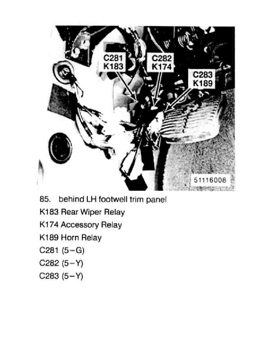 Land Rover Manuals > Discovery I (LJ) V83.9L (1994) > Relays and Modules > Relays and