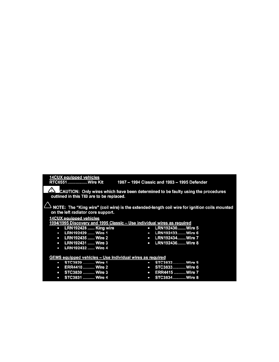 Land Rover Service and Repair Manuals > Discovery I (LJ) V83