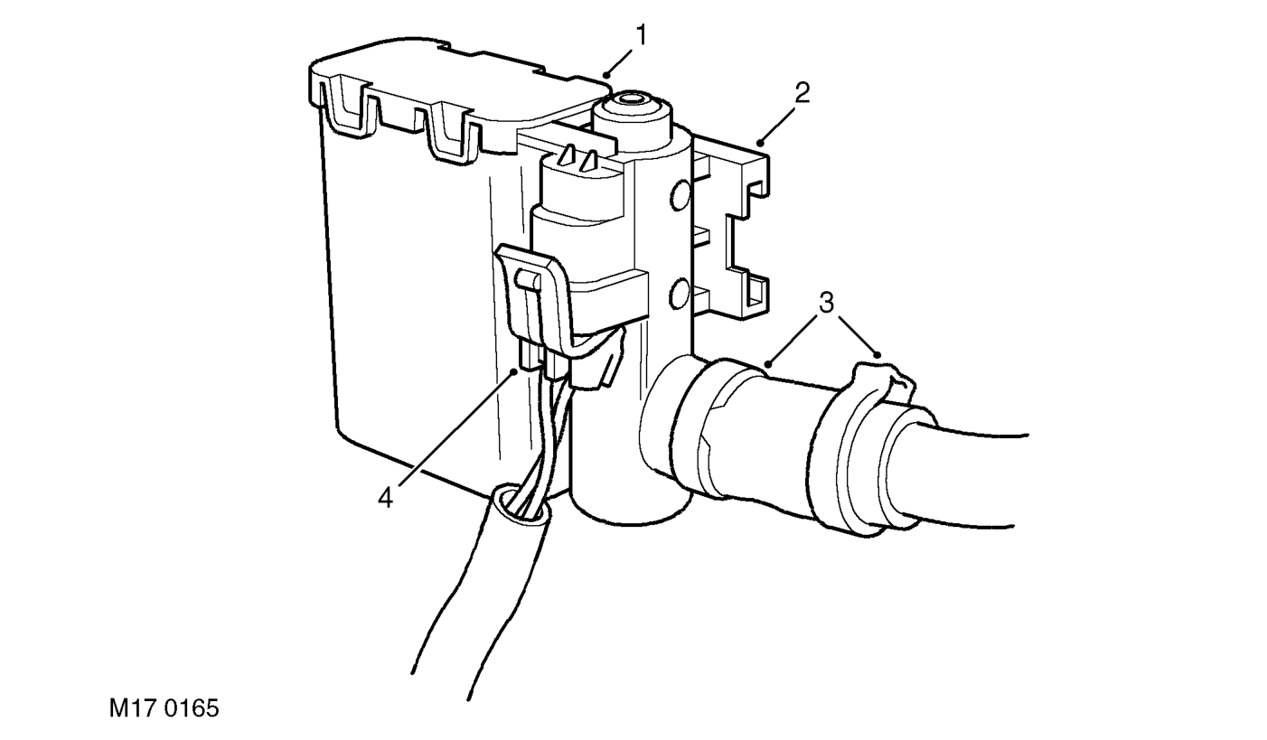 Canister Vent Solenoid (CVS) unit – (OBD vehicles with vacuum type, fuel evaporation leak 