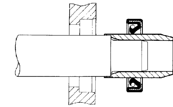 Oil seals – Always renew oil seals which have been removed from their working location (whether as an 