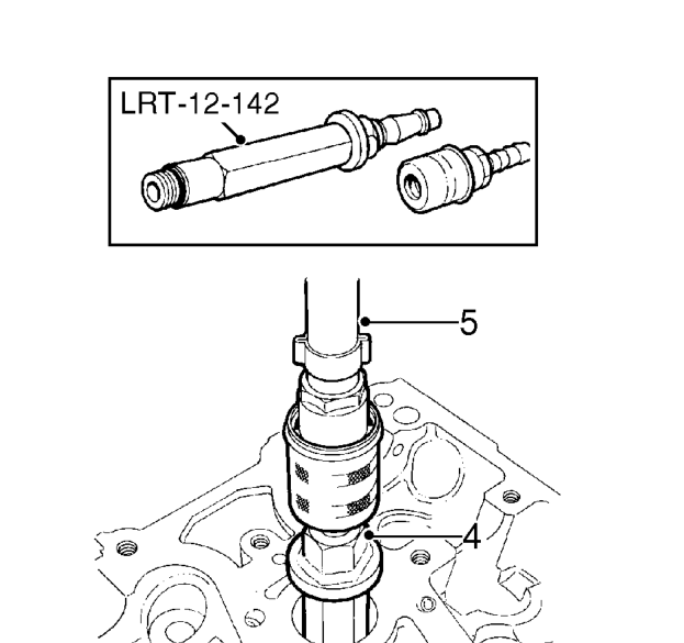 Valve stem oil seal - engine set – Using a 16 mm spark plug socket, remove 4 spark plugs.