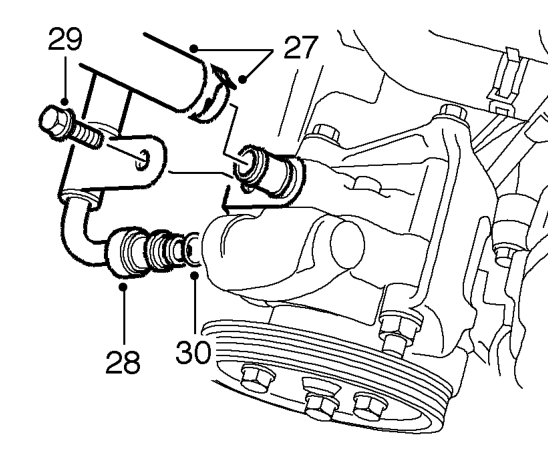 Release cable from clip and position aside.