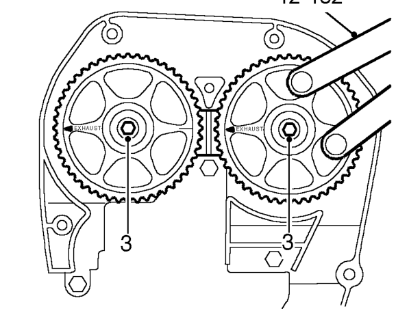 Cover - inner - timing belt – Remove camshaft timing belt. See this section.