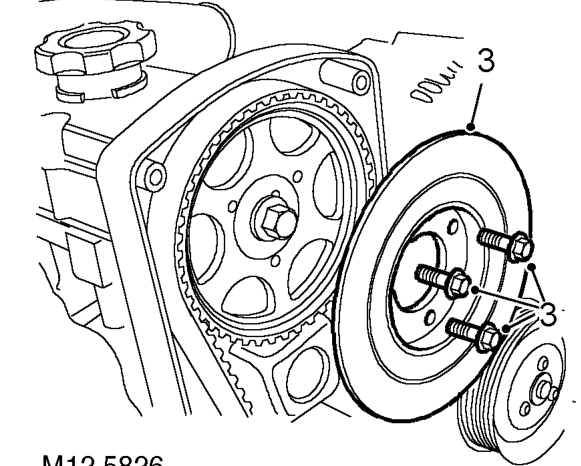 Seal - camshaft - rear – Remove camshaft timing gear upper cover. See this section.