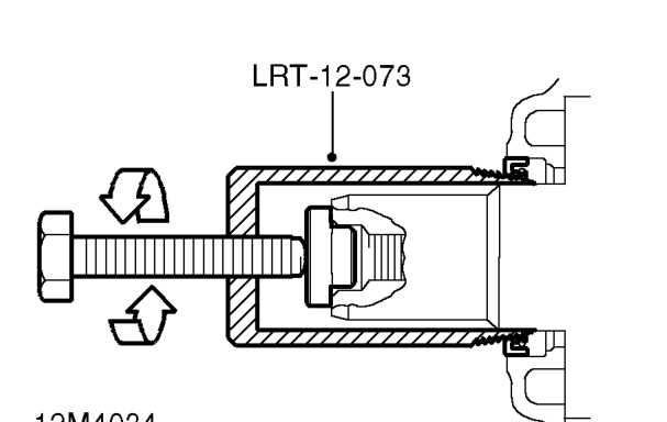 Seal - crankshaft - front – Remove timing gear from crankshaft.