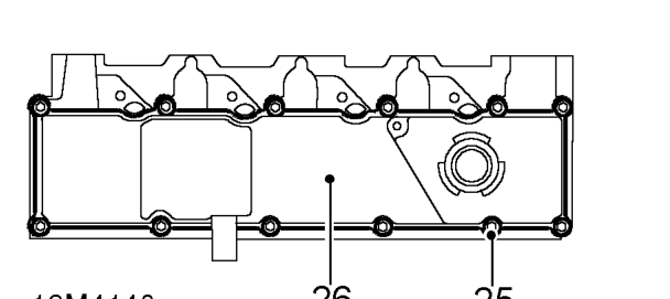 Remove nut and disconnect feed lead from glow plug.