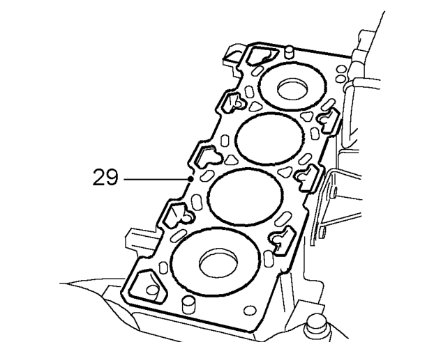 Remove cylinder head assembly and place on wooden blocks or stands.