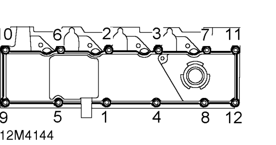 Fit NEW gasket to camshaft cover.