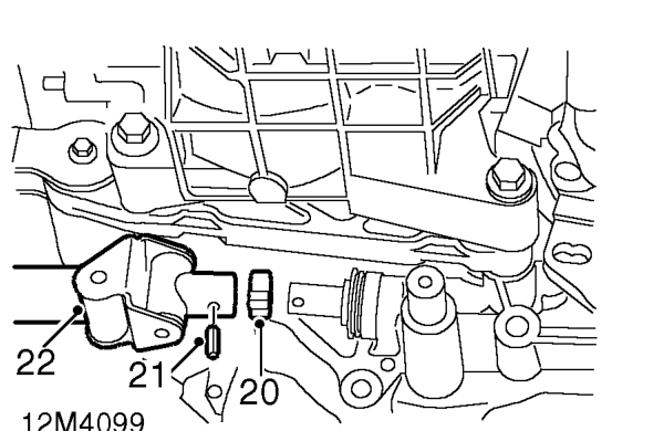 Release propeller shaft from IRD and tie aside.
