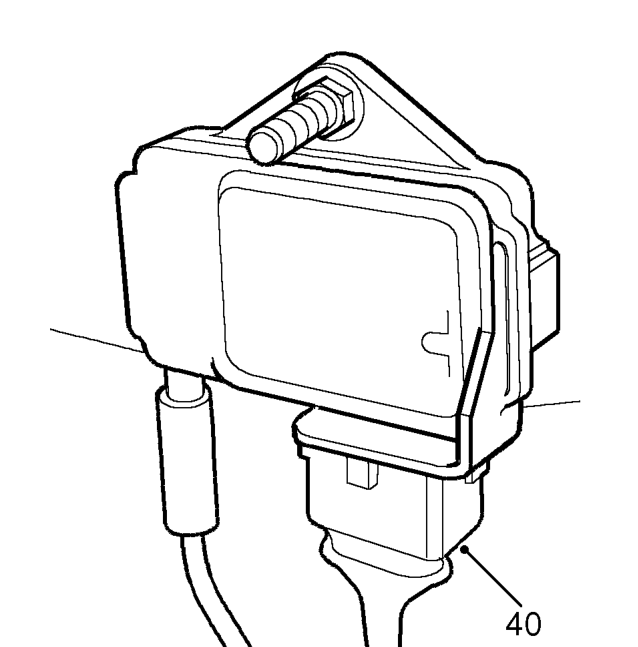 Release harness securing clip from bracket.