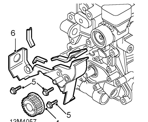 Pump - engine oil – Remove oil pressure switch.