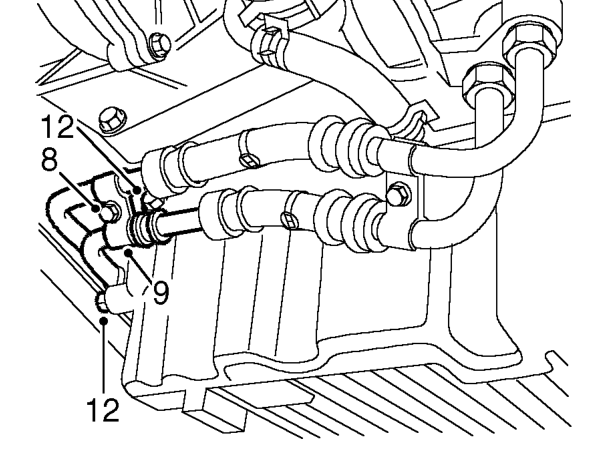 Pump - engine oil – Remove oil filter.