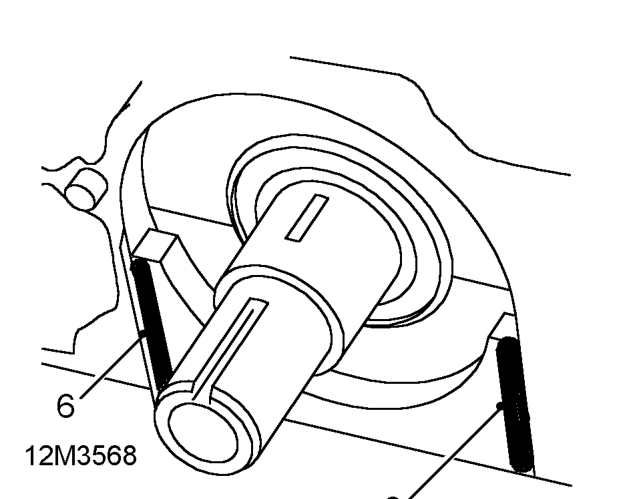 Fit Woodruff key to crankshaft.