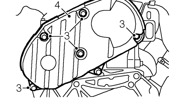 Fip timing belt cover – Remove air cleaner. See ENGINE MANAGEMENT SYSTEM - EDC, Repairs.