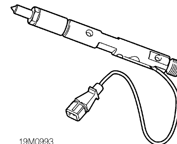 Needle lift sensor – When the needle is moved under the influence of fuel pressure, the magnetic field is distu