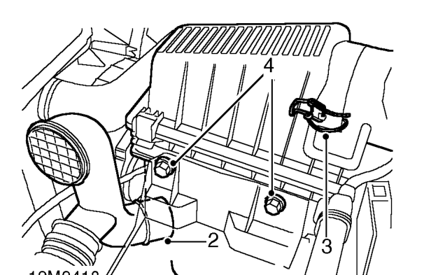 Air - cleaner – Remove battery. See ELECTRICAL, Repairs.