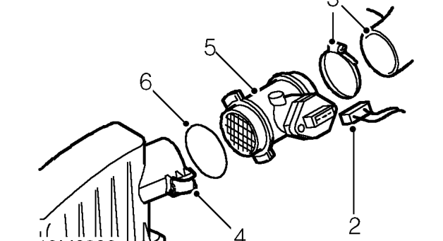Sensor - mass air flow (maf) – Disconnect battery earth lead.
