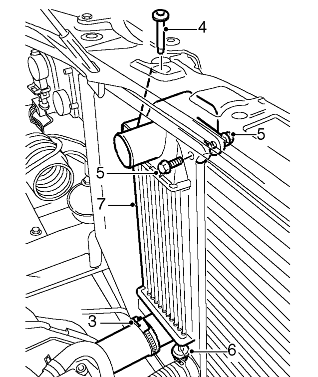 Intercooler – Remove cooling fan assembly. See COOLING SYSTEM - ’L’ SERIES, Repairs.