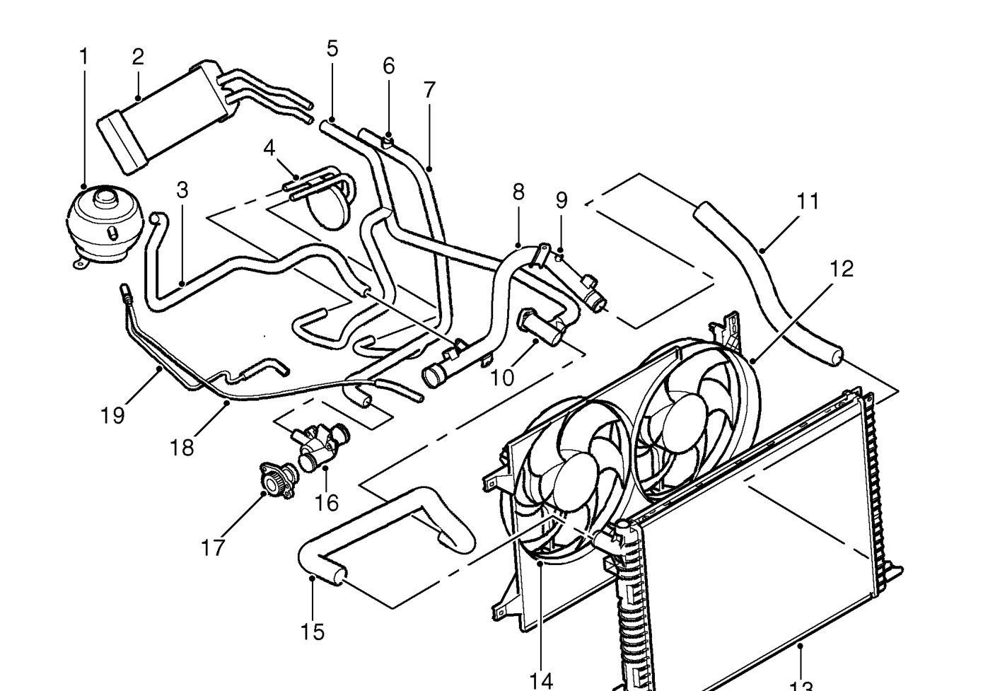 Cooling system components