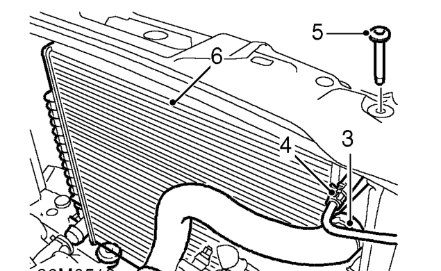 Radiator – Remove cooling fan. See this section.
