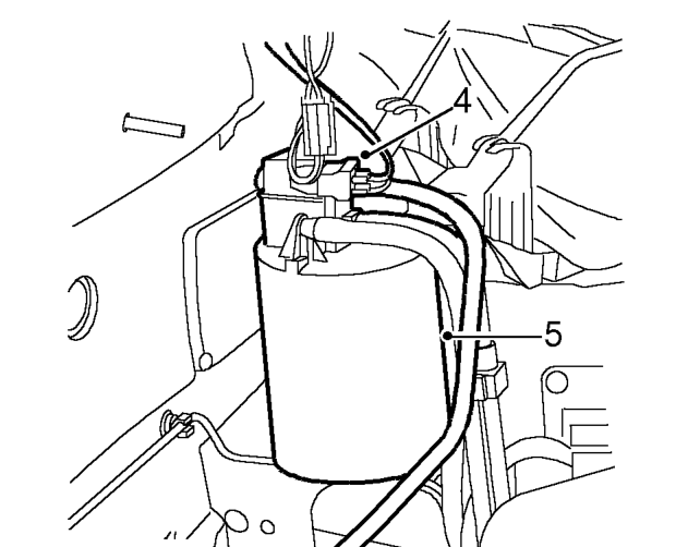 Petrol models. – Release fuel filter and position aside.