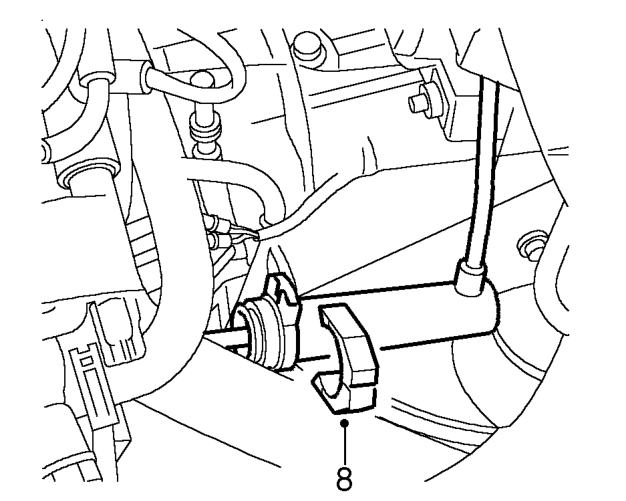 All models. – Position air cleaner aside.