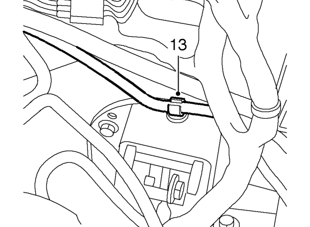 Rotate master cylinder clockwise and release from bulkhead.