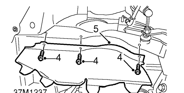 Gearbox - ’k’ series – Remove LH drive shaft. See DRIVE SHAFTS, Repairs.
