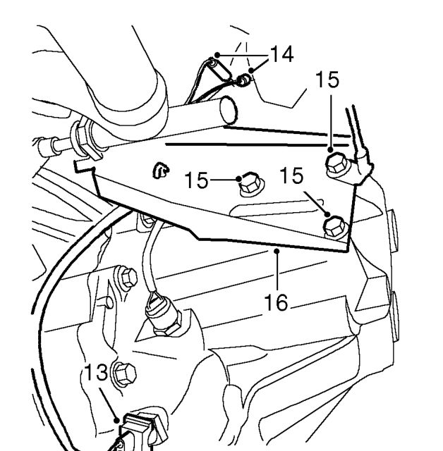 Gearbox - ’k’ series – Remove battery carrier. See ELECTRICAL, Repairs.