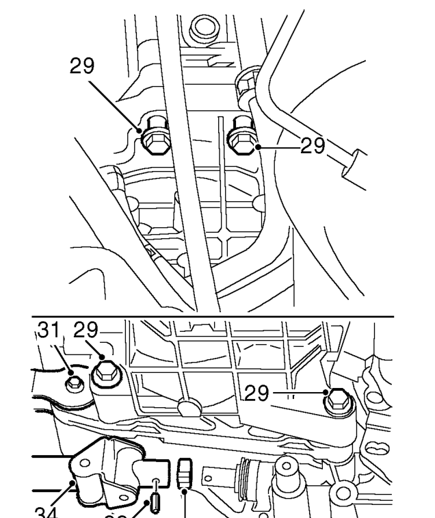 Remove support bracket.