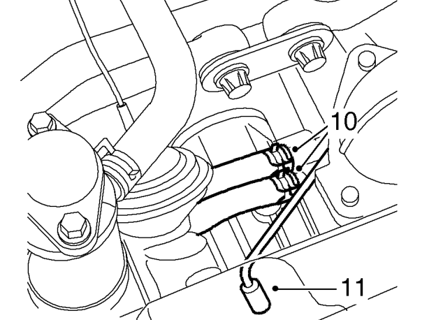 All models. – Release propeller shaft from IRD drive flange.