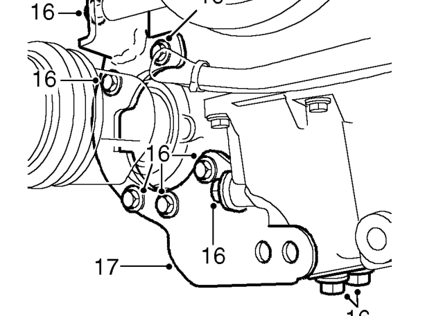 ’k’ series – Remove tie bar.