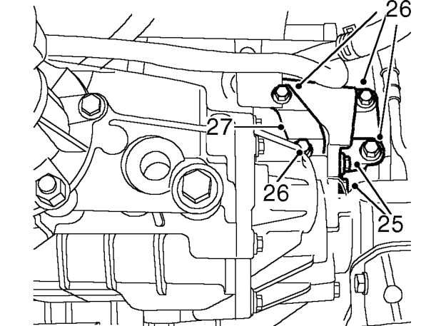 L series – Remove bracket.