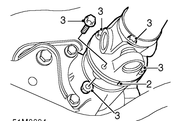 Pinion seal – Release both rear drive shafts from differential assembly. See this section.