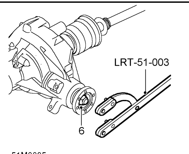 Pinion seal – Check and record the torque required to rotate the pinion and differential.