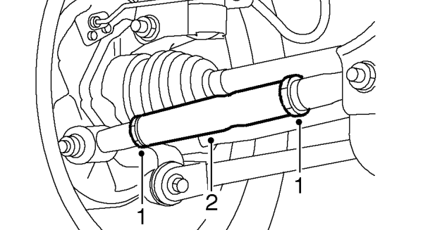 Wheel alignment - rear – Check rear wheel alignment is within tolerance.