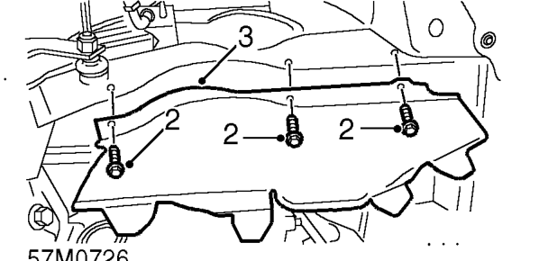 Belt - drive - pas pump - ’k’ series – Turn steering to full RH lock.