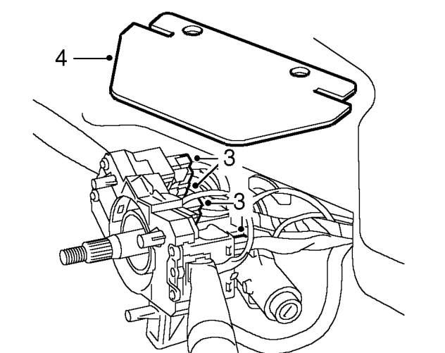 Steering column assembly – Remove rotary coupler. See BODY, Repairs.