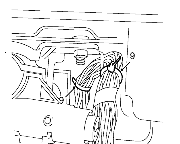 Lower glove box lid and remove fuse box cover.