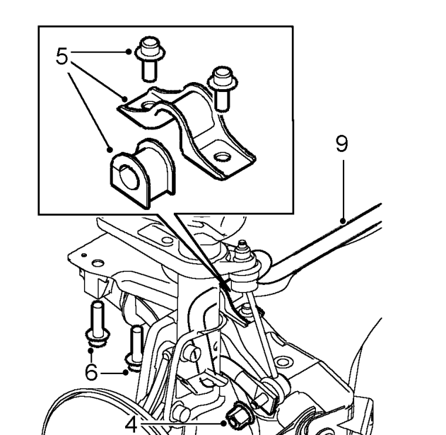 Anti-roll bar – Remove underbelly panel. See BODY, Repairs.
