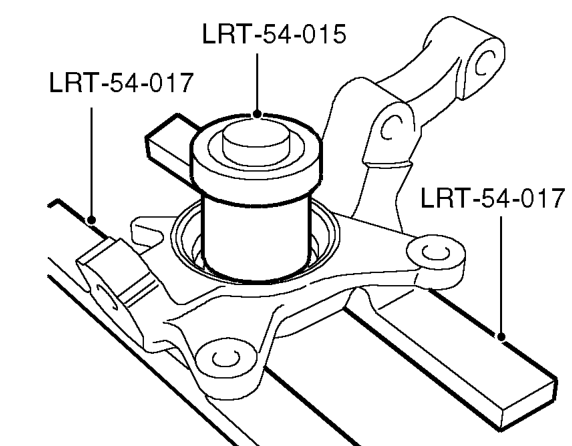Remove circlip retaining bearing.