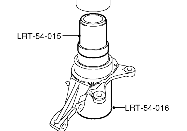 Clean swivel hub assembly and drive flange.
