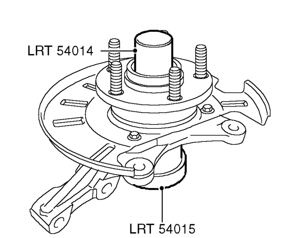 Fit disc shield, fit bolts and tighten to 8.5 Nm.