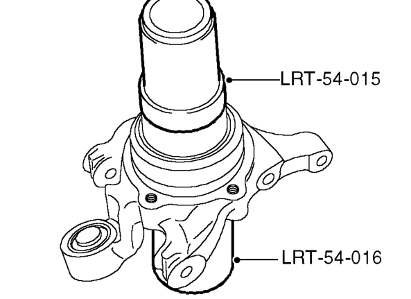 Clean hub assembly and drive flange.