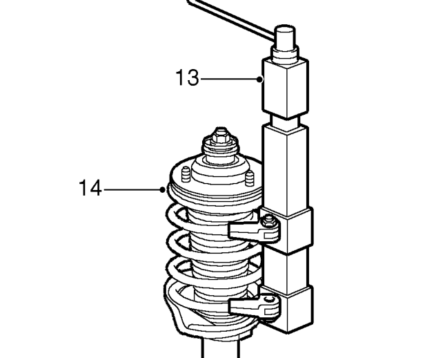 Remove rubber seal from top mounting.