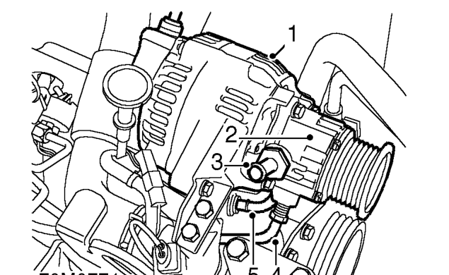 Vacuum pump installation – As the diesel engine air inlet system does not produce sufficient depression to operate th